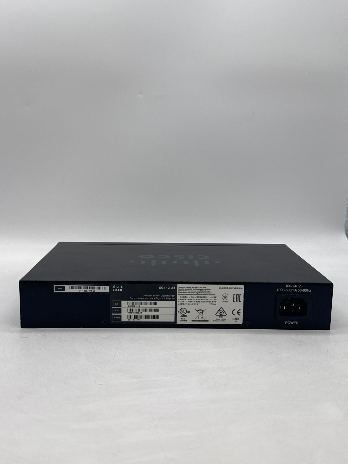 Cisco SG112-24 24-Port Unmanaged Compact Network Switch