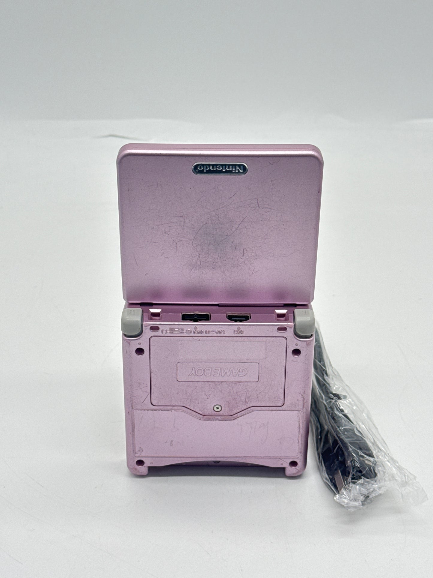Nintendo Game Boy Advance SP AGS-001 Pink Console #657 w/ Charger