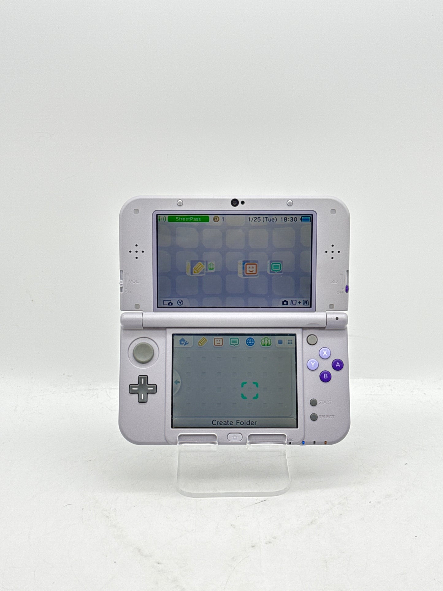 Rare Nintendo New 3DS XL Super NES Edition Handheld Console Gray - Excellent