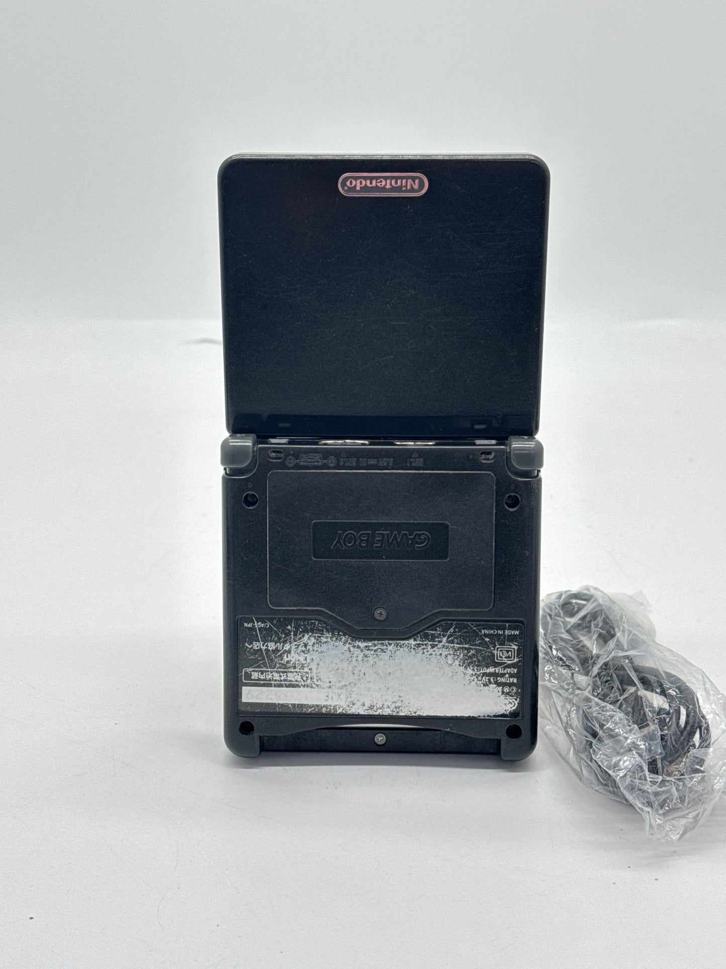 Nintendo Game Boy Advance SP AGS-001 Black Console #660 w/ Charger