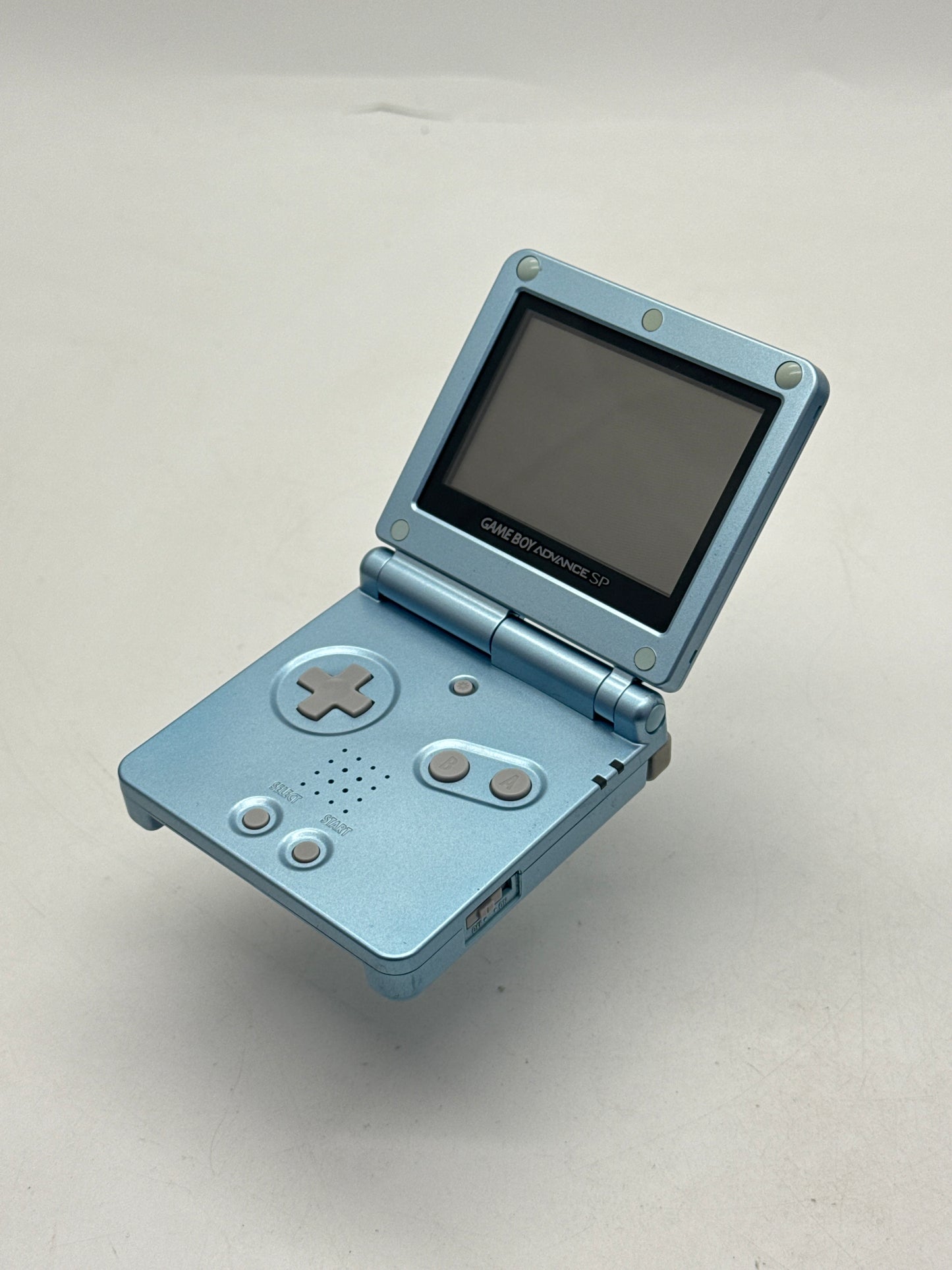 Nintendo Game Boy Advance SP AGS-001 Pearl Blue Console Only #404