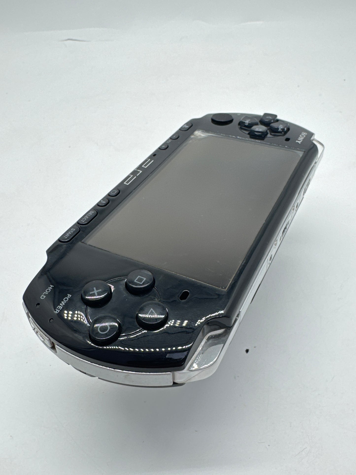 Sony PSP-3000 Black Console #307 No Battery or Lid No Charger BAD UMD & SCREEN AS IS