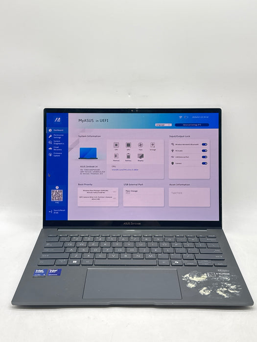 Asus Zenbook 14 OLED UX3405C Core Ultra 9 285H 1TB SSD 32B DDR5 RAM - Read!