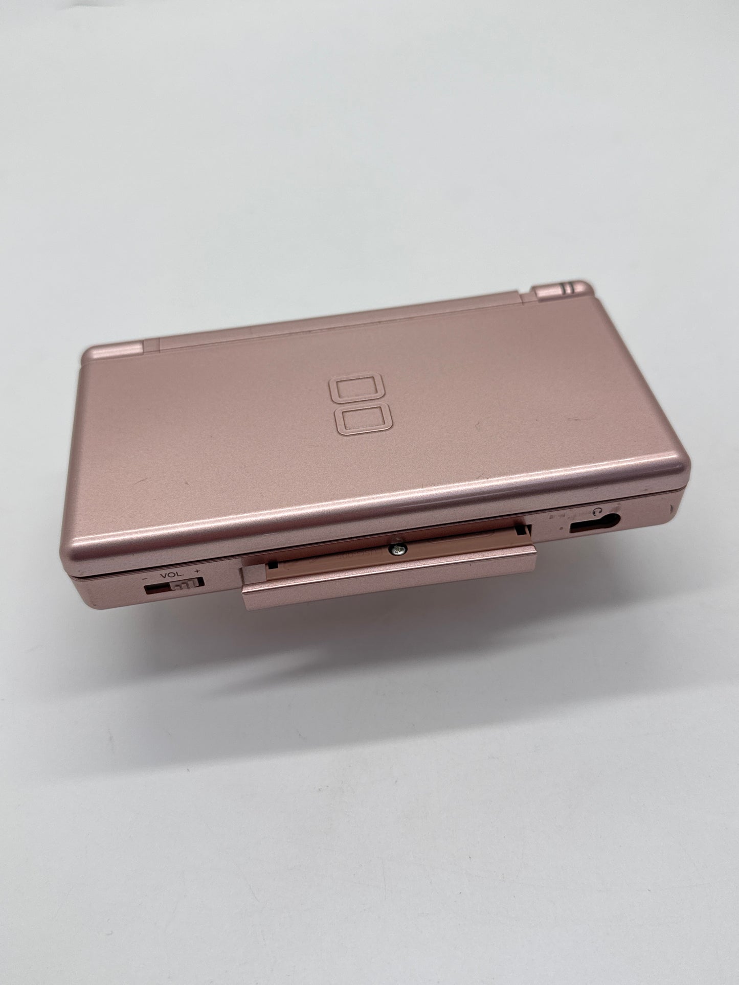 Nintendo DS Lite USG-001 Metallic Rose Console #48 Bad Hinge