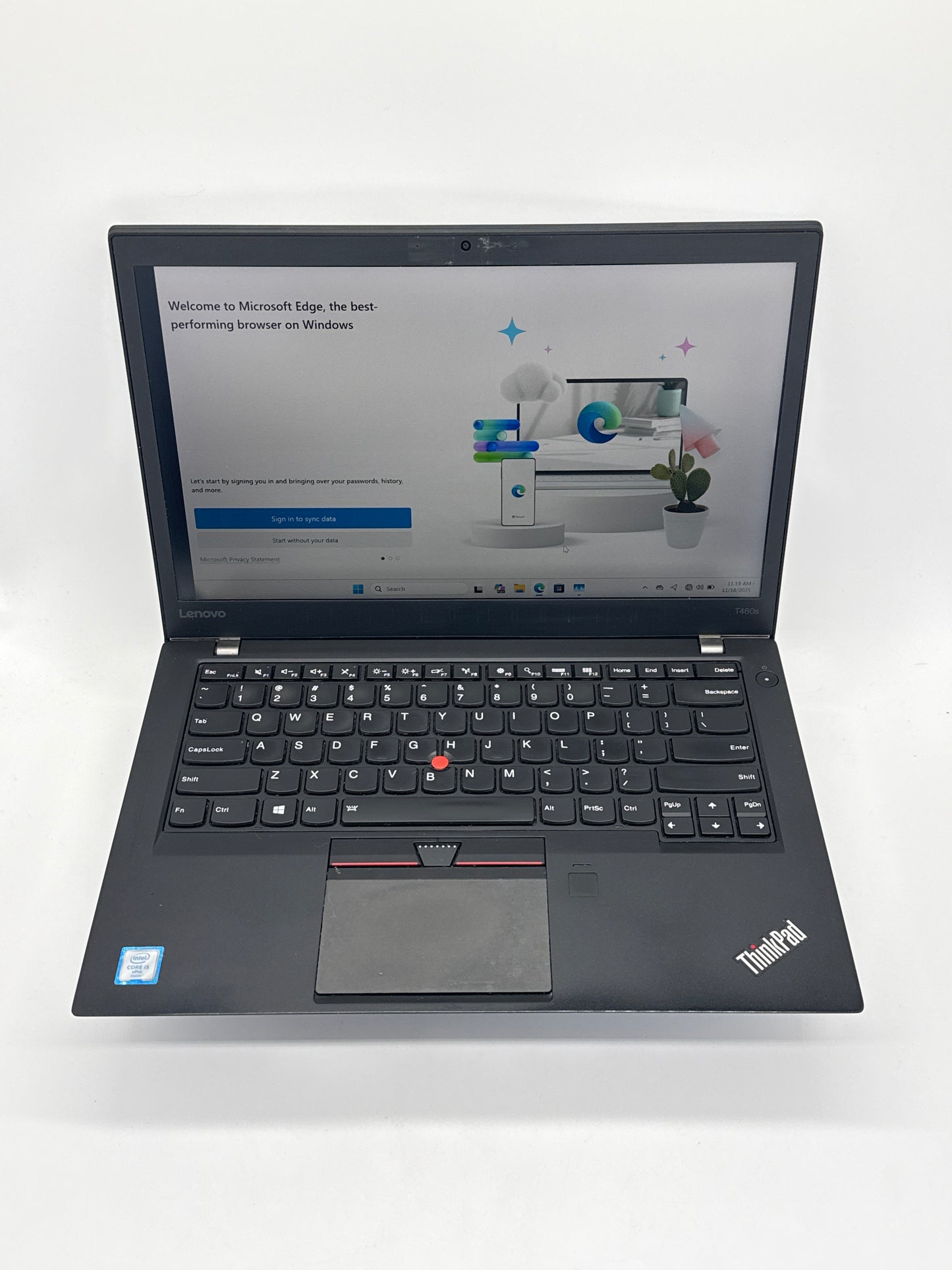 Lenovo ThinkPad T460s 14" i5-6300U 2.4GHz 8GB RAM 256GB SSD #60 READ Bad Screen