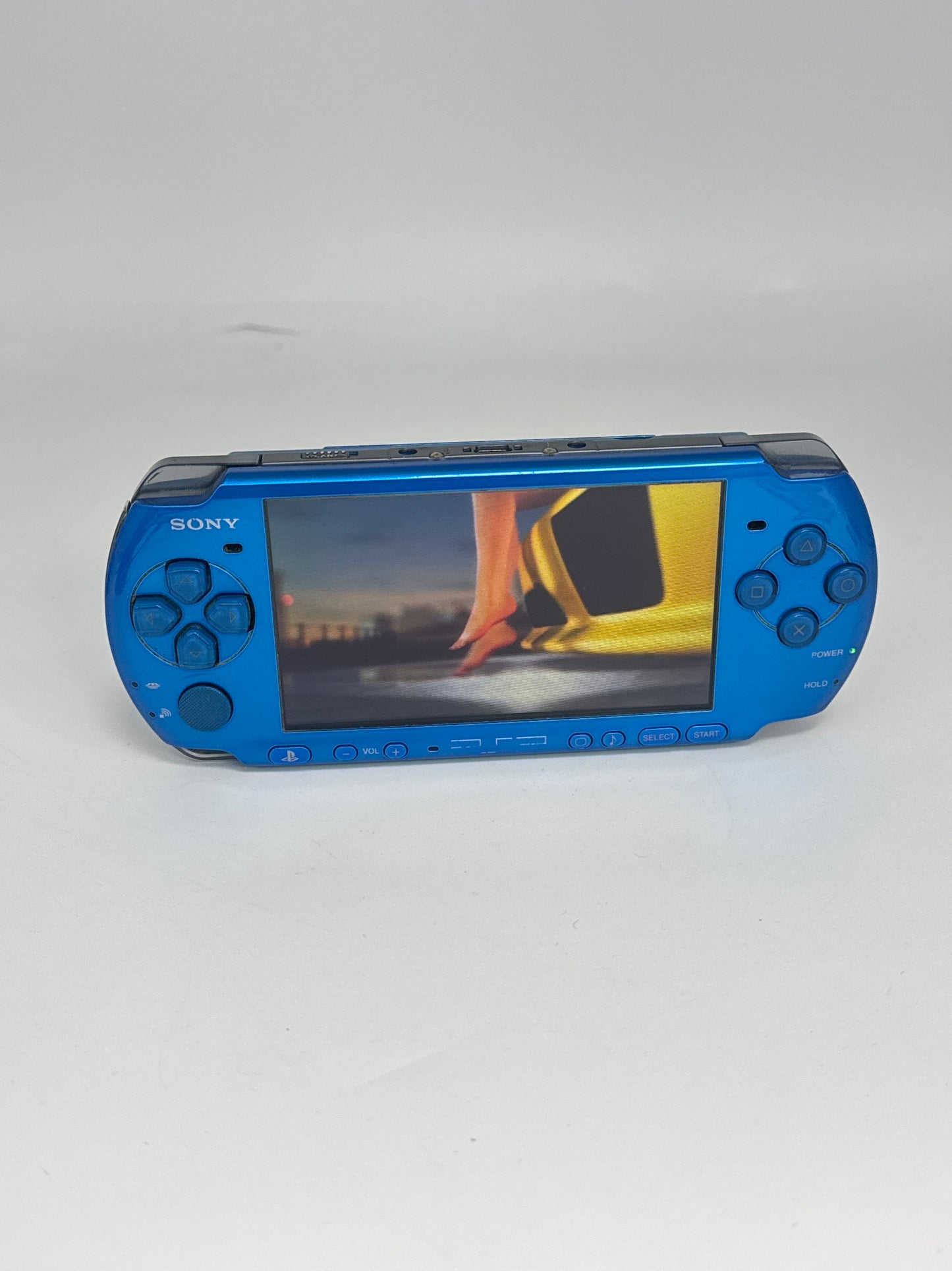Sony PSP-3000 Blue Console #442 w/ 1200mAh Battery