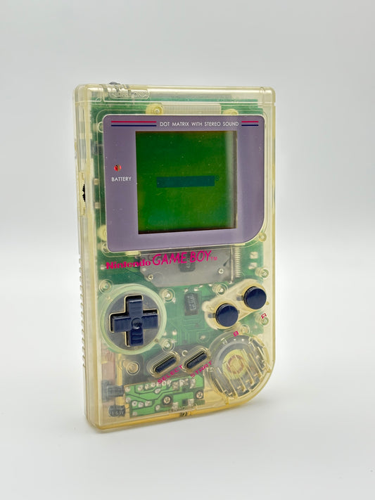 Nintendo Game Boy DMG-001 Clear Handheld Console #36