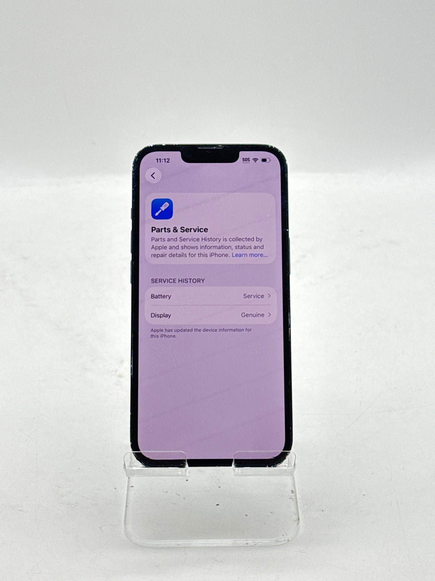 T-Mobile Apple iPhone 13 A2482 128GB - Back Cracked