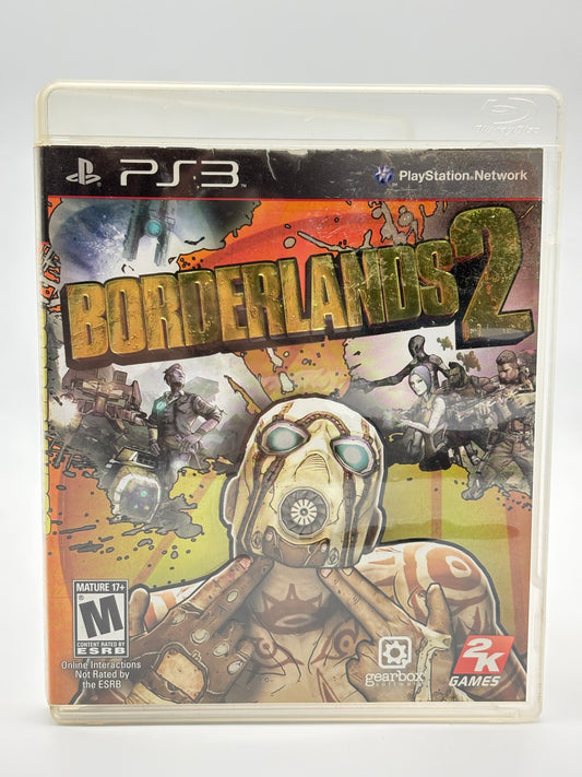 Borderlands 2 Sony PlayStation 3 PS3 Video Game 2012 Gearbox Free Shipping