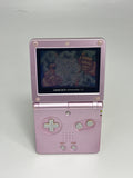 Nintendo Game Boy Advance SP AGS-001 Pink Console #653 Grainy Screen READ AS IS image 2