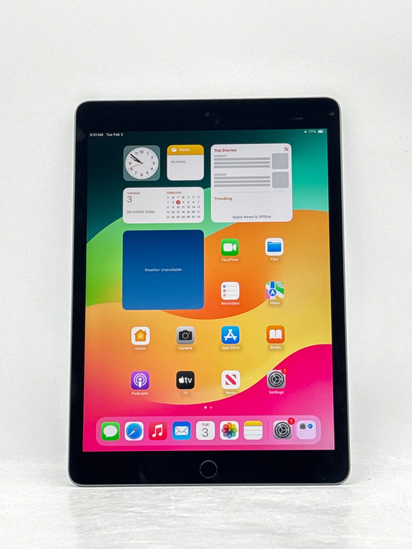 Apple iPad 9th Gen 10.2" A2602 64GB Wi-Fi Only Space Gray