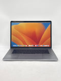 Apple MacBook Pro 15" A1707 2017 Core i7 2.8GHz 16GB RAM 256GB SSD Space Gray image 1