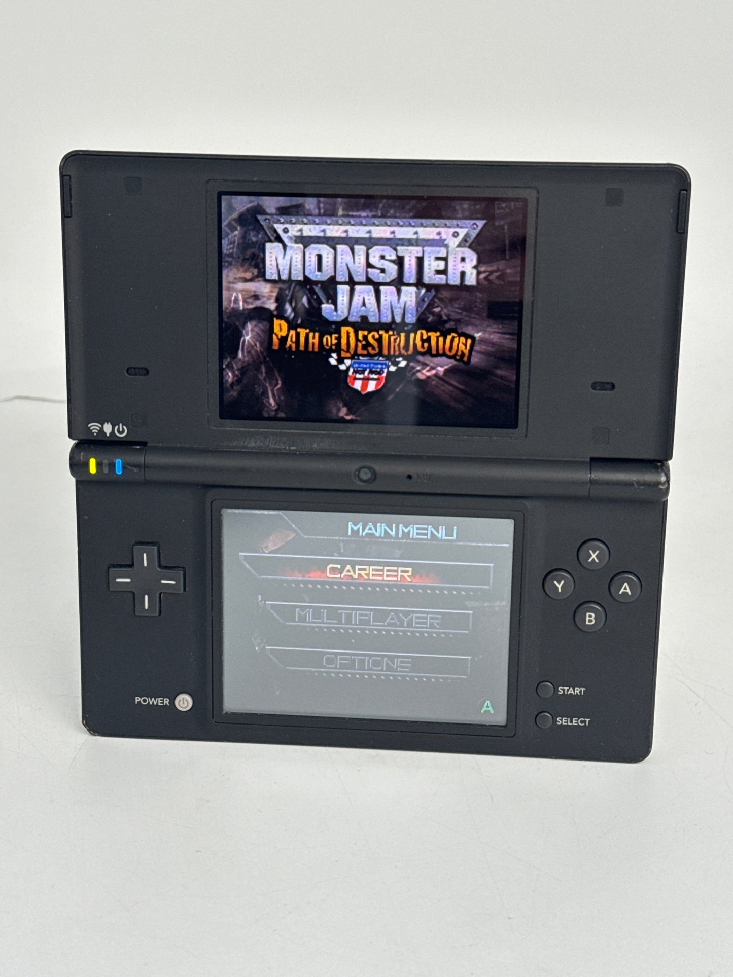 Nintendo DSi TWL-001(JPN) Black Console #117 No Charger Missing Volume Buttons AS IS