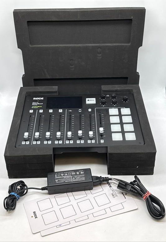 Rode Rodecaster Pro 4 Channel Podcast Production Studio