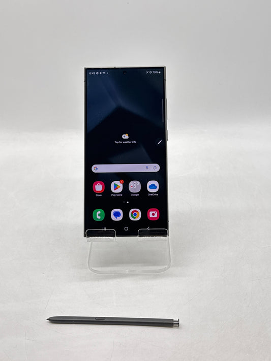 Unlocked Samsung Galaxy S24 Ultra 6.8" SM-S928U1 256GB 12GB Titanium Gray Read