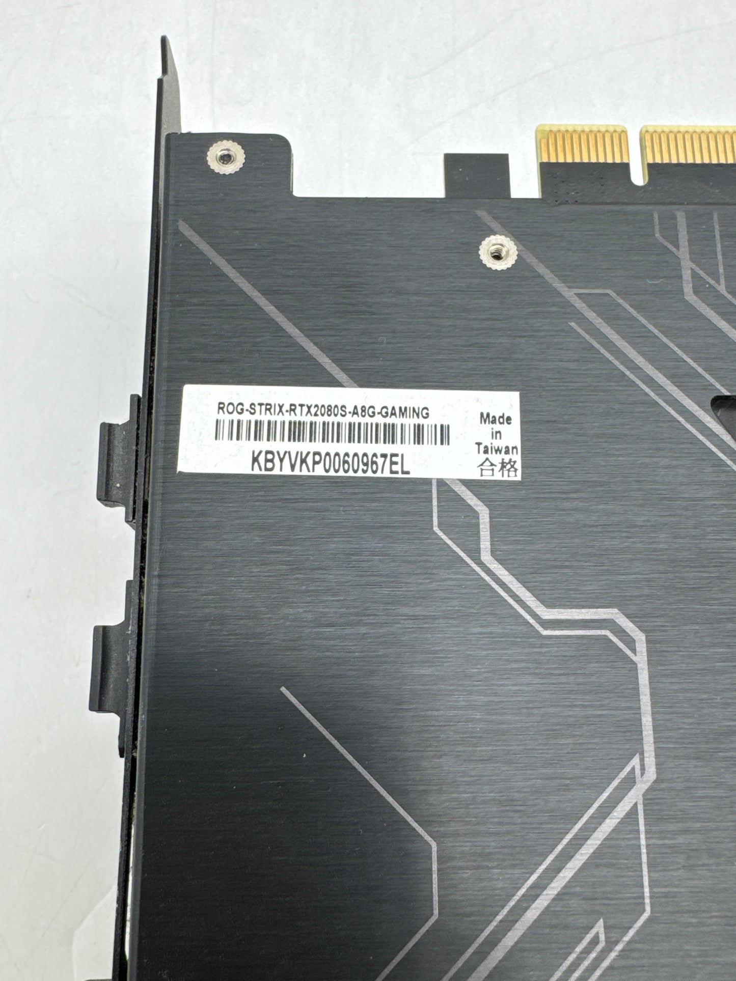 ASUS ROG-STRIX-RTX2080S-A8G-GAMING RTX 2080 SUPER 8GB Graphics Card