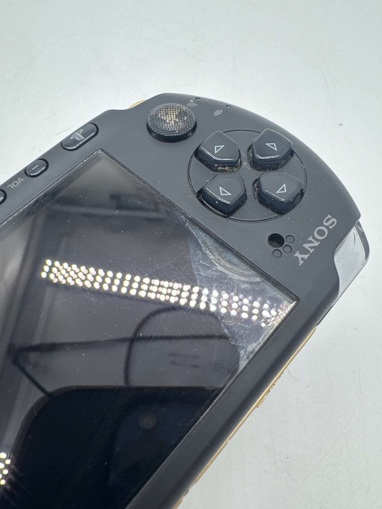 Sony PSP-3000 Monster Hunter Portable 3rd Hunters No Back Lid Bad Screen #276 Limited