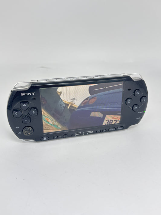 Sony PSP-3000 Piano Black Console #435 w/ 1200mAh Battery BAD X O Buttons AS IS