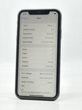 Unlocked  Apple iPhone XR A1984 128GB Black 90% BH - White Spot, Cracked Back image 2