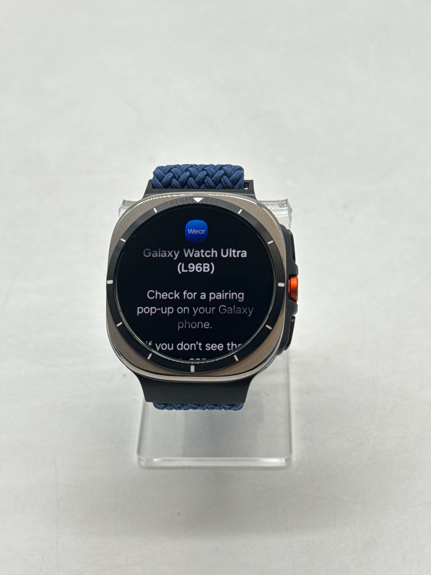 Unlocked Samsung Galaxy Watch Ultra SM-L705U 47mm GPS + LTE Titanium Silver