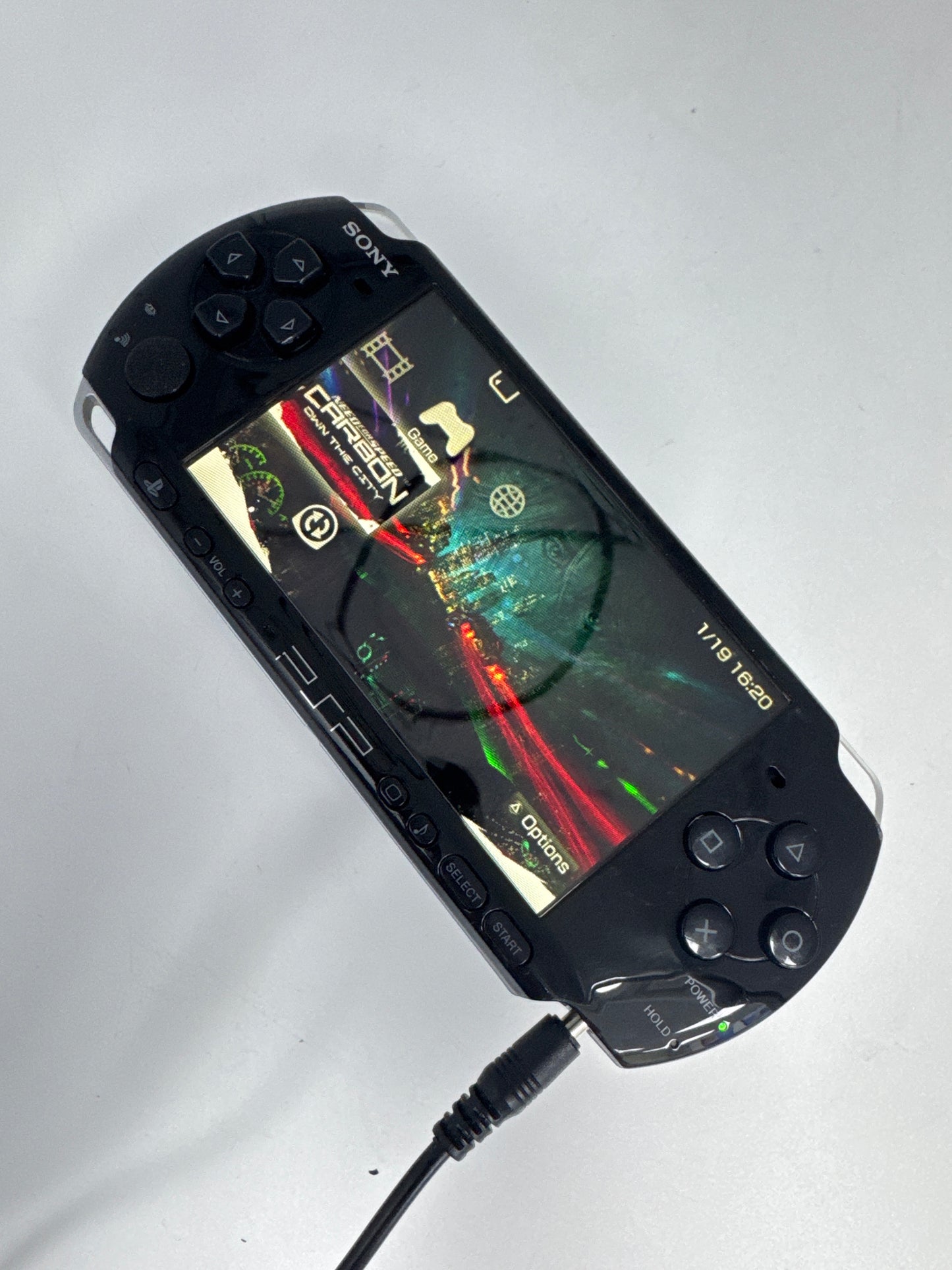 Sony PSP-3000 Black Console #243 No Battery or Lid No Charger AS IS