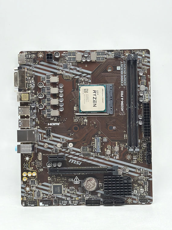 AMD Ryzen 5 5600GT Desktop Processor with MSI A520M-A PRO Motherboard