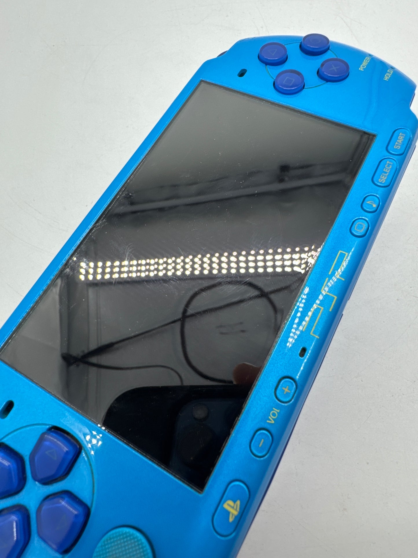 Sony PlayStation Portable PSP-3000 Blue Console #378