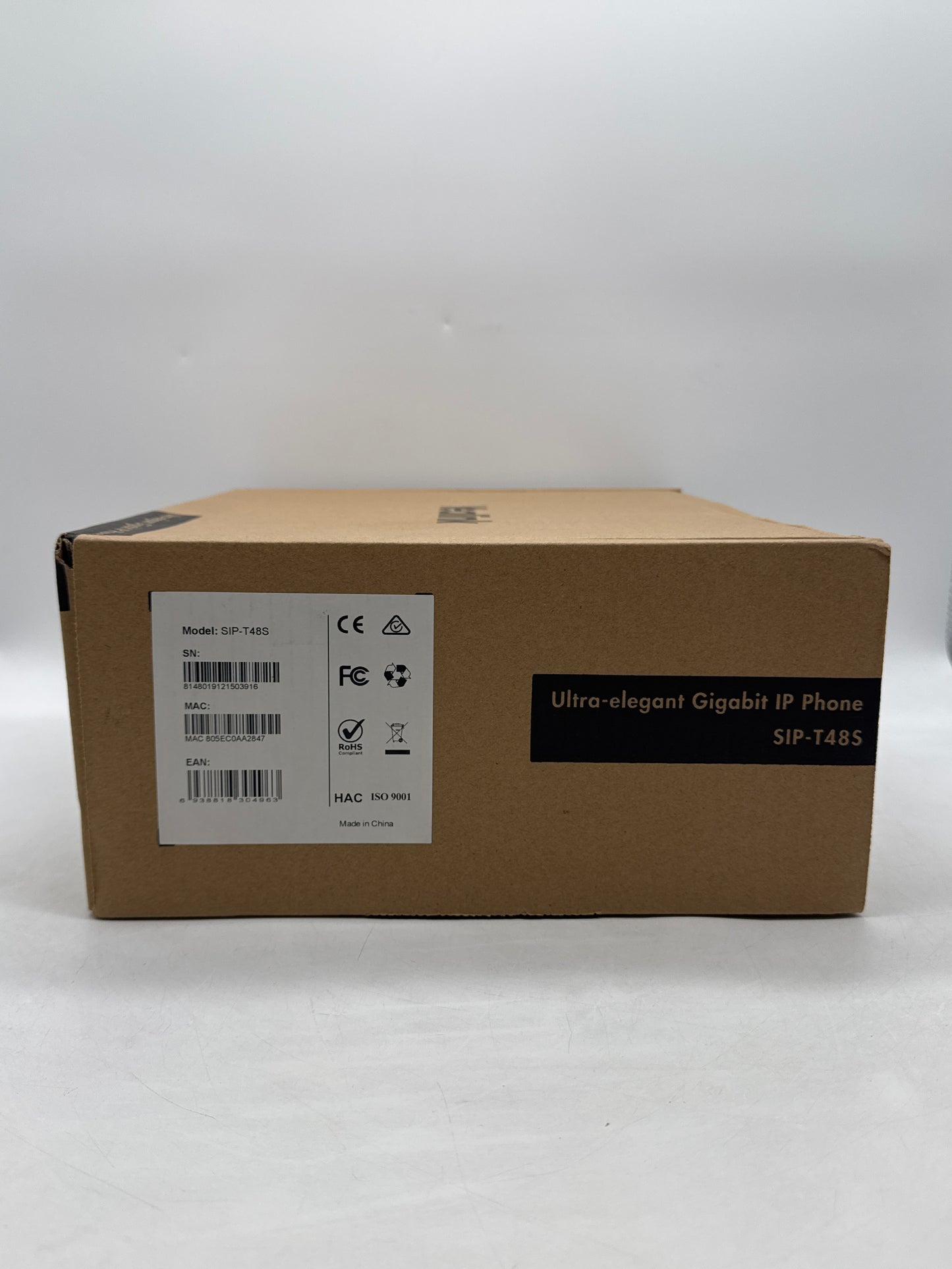 New Yealink Ultra-elegant Gigabit IP Phone SIP-T48S