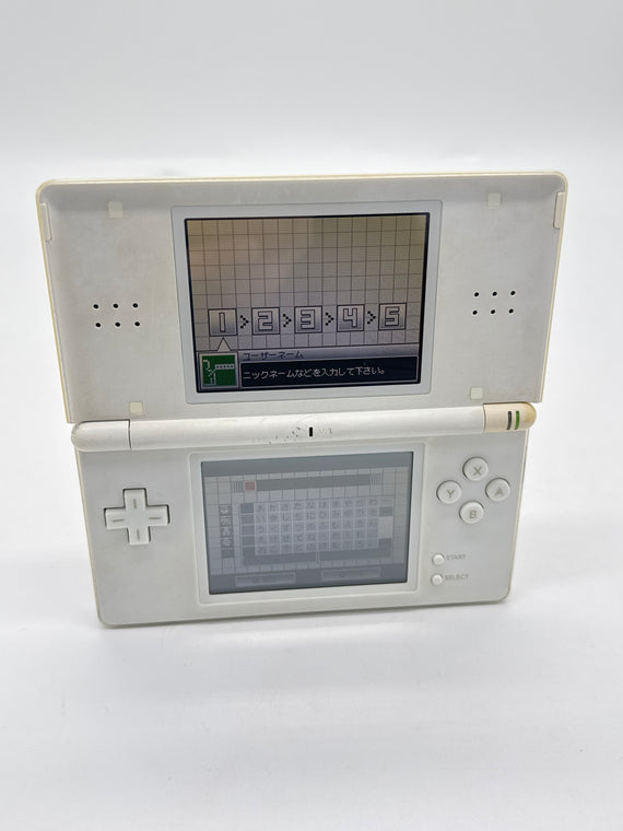Nintendo DS Lite USG-001 Polar White Console - Bad Buttons