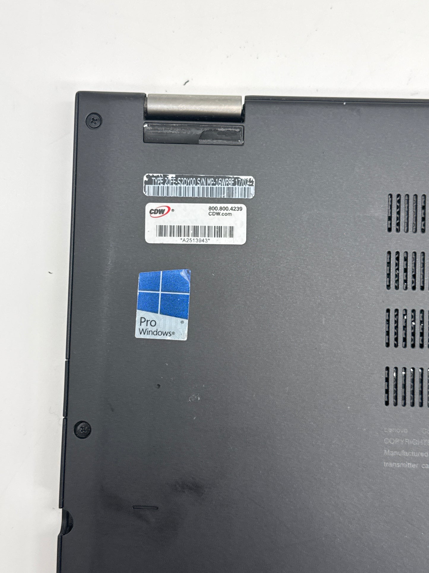 Lenovo ThinkPad Yoga 260 12.5" Touch i5-6300U 8GB RAM 128GB SSD