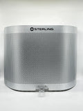 Sterling Audio VMS Vocal Microphone Shield for Professional Recording - Silver image 1