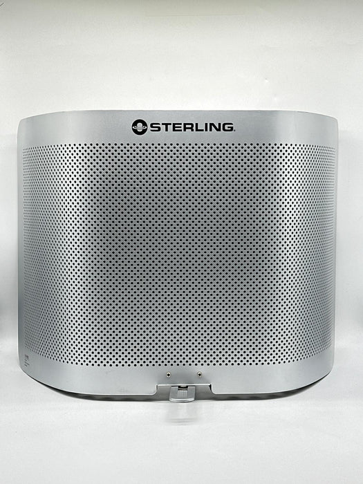 Sterling Audio VMS Vocal Microphone Shield for Professional Recording - Silver