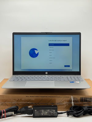 HP 15-fd0075tg 15.6" FHD i5-1335U 8GB 512GB SSD Win11H Silver w/ Charger