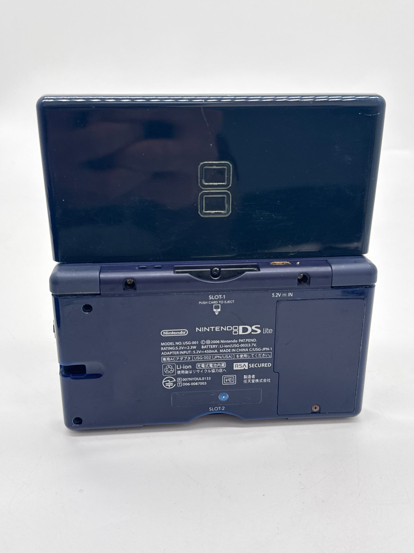 Nintendo DS Lite USG-001 Blue Console Only #56
