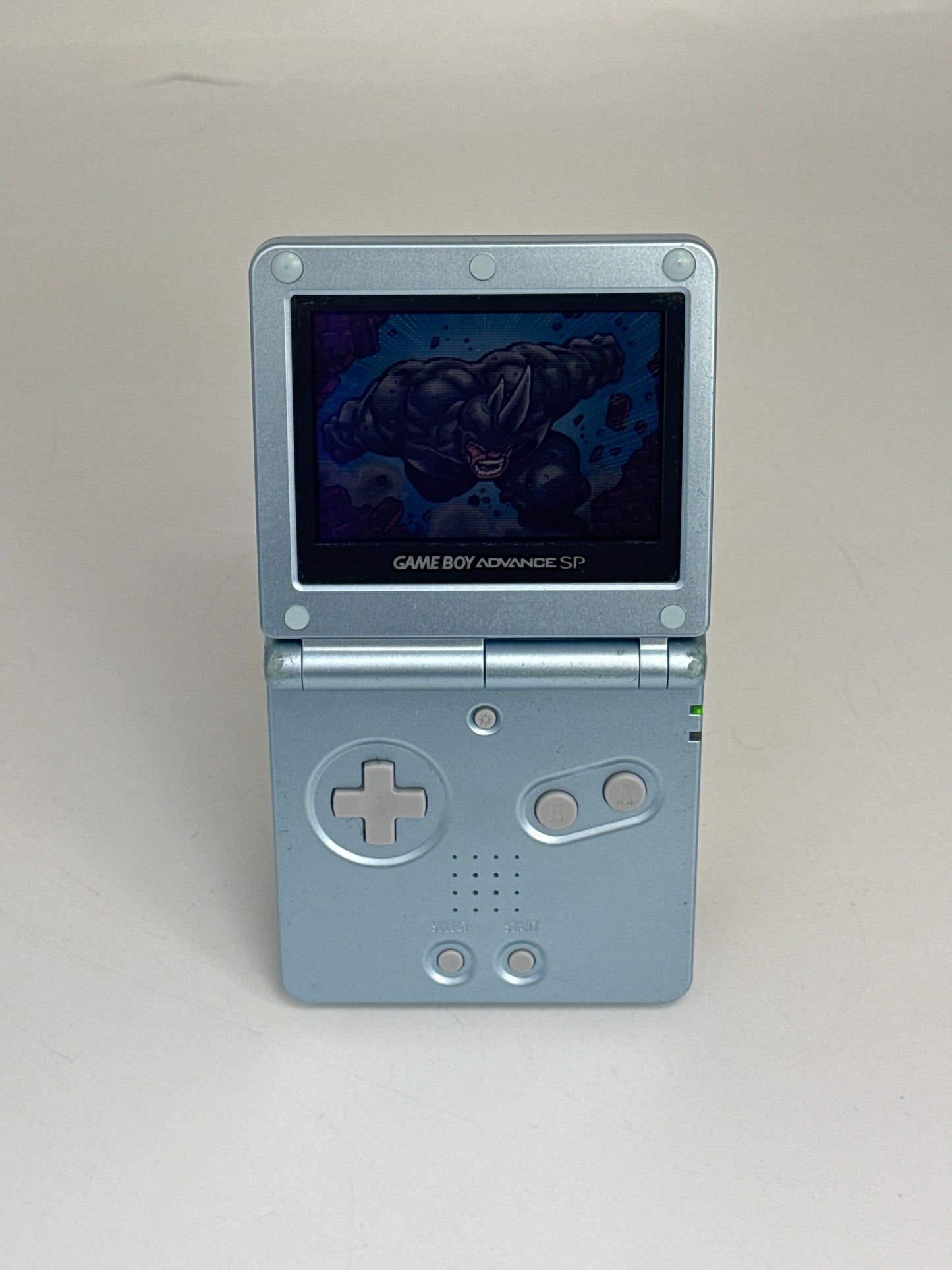 Nintendo Game Boy Advance SP AGS-001 Blue Console #649 w/ Charger