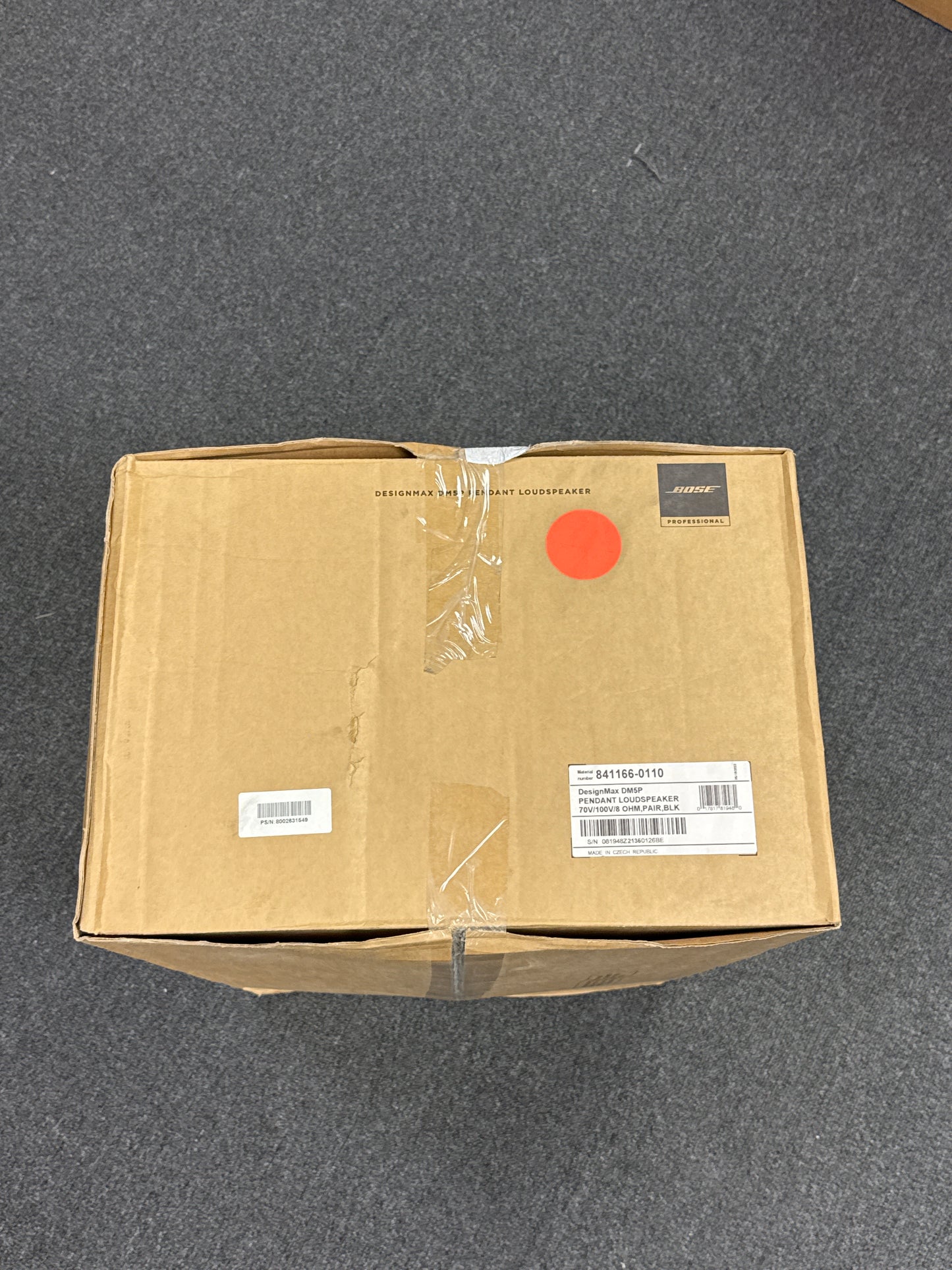 New Bose Professional DesignMax DM5P 841166-0110 Pendant Speaker(Pair) - Black