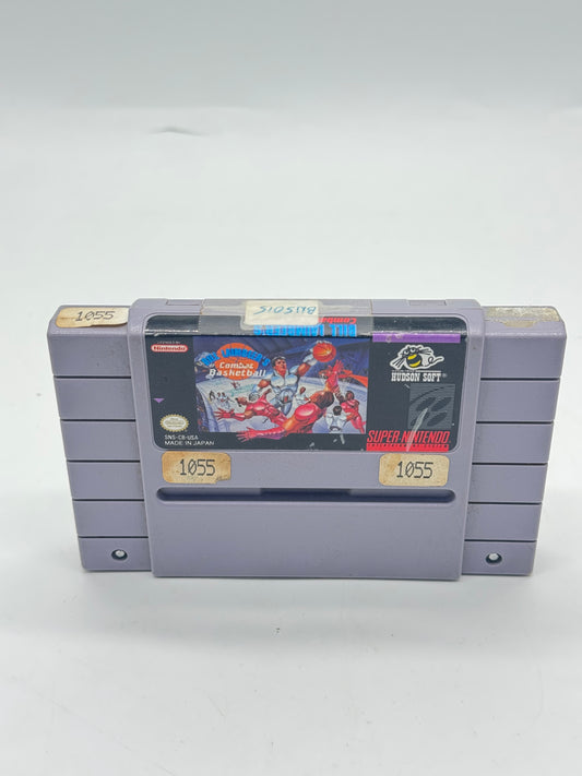 Bill Laimbeer's Combat Basketball Super Nintendo SNES Game Free Shipping