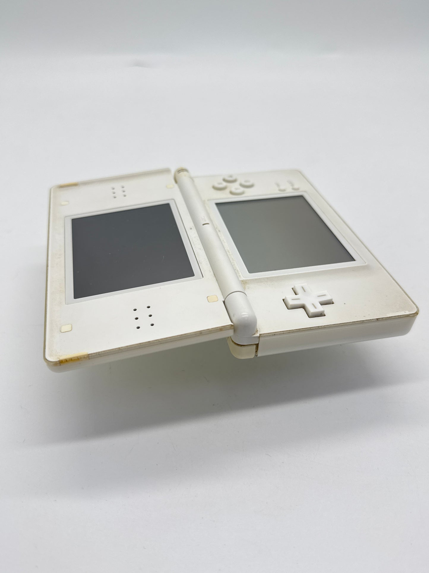 Nintendo DS Lite USG-001 Polar White Console #43 Loose Hinge