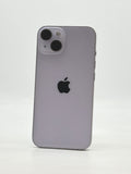 Unlocked Apple iPhone 14 A2649 128GB Purple - Service Battery 79%, Cracked Screen image 6