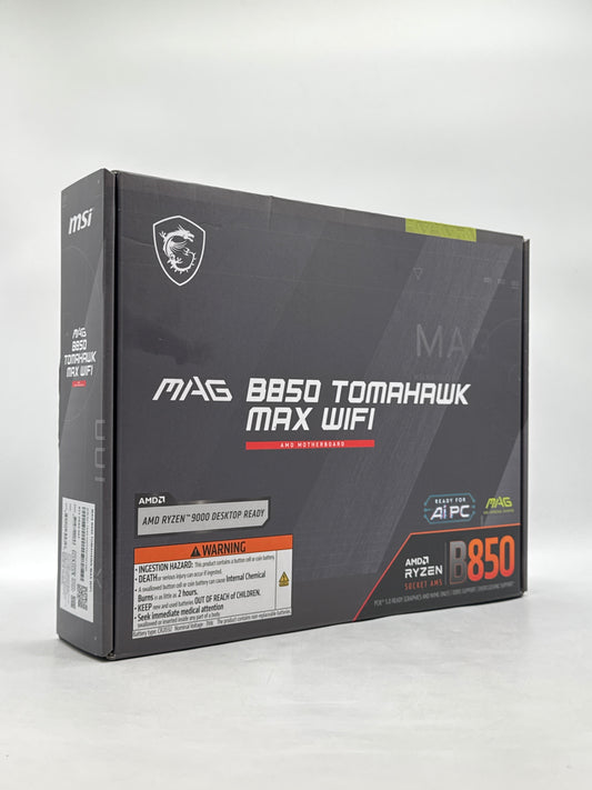 New MSI MAG B850 TOMAHAWK MAX WIFI Socket AM5 AMD B850 ATX DDR5 MotherBoard