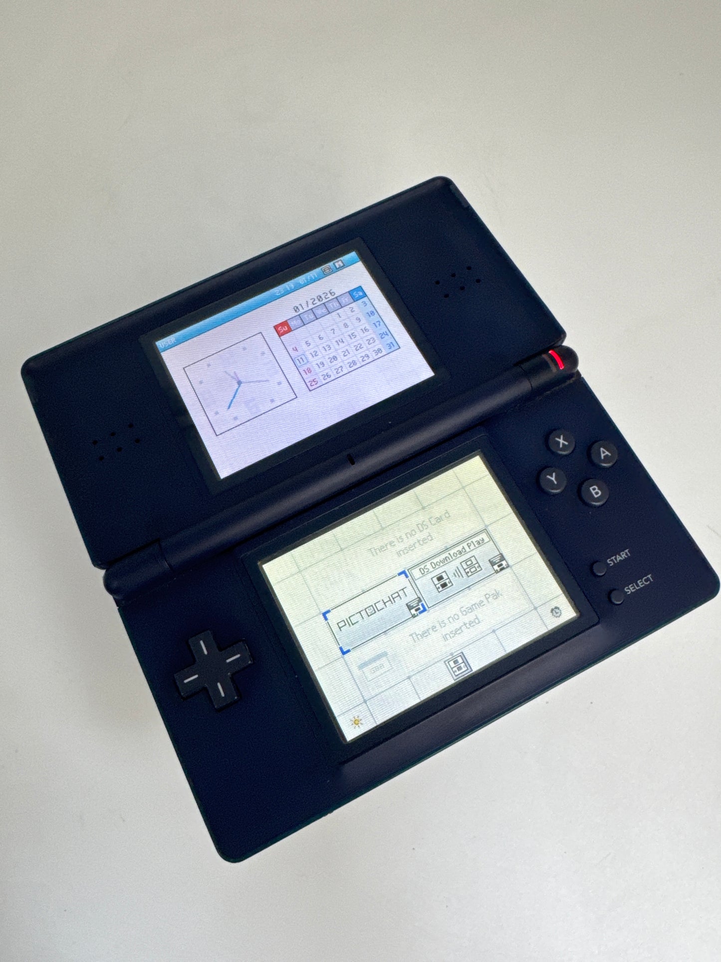 Nintendo DS Lite USG-001 Blue Console Only #56