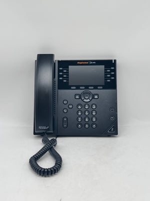 Polycom VVX 450 Ring Central Business IP VoIP Desk Phone Black