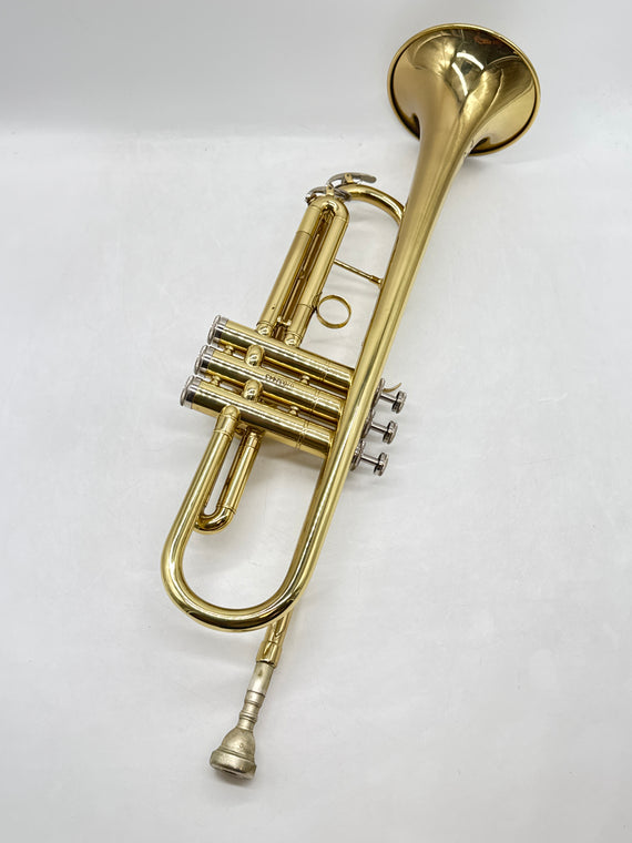Brass Trumpet USA Student Horn w/ Case READ Cosmetic Wear Parts Repair
