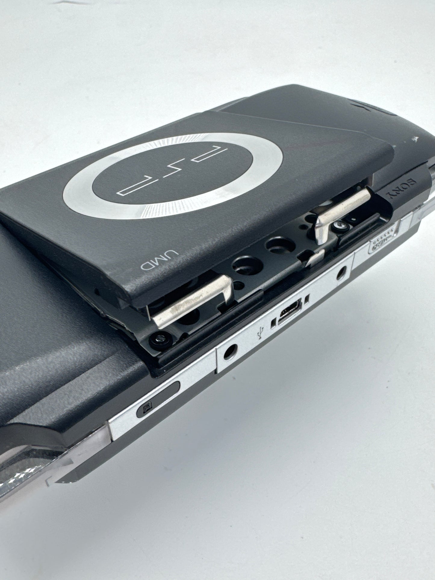 Sony PSP-1000 Piano Black Console #298 w/2400mAh Battery No Charger