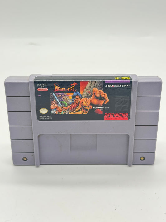 Breath of Fire Super Nintendo SNES Game Cartridge Free Shipping