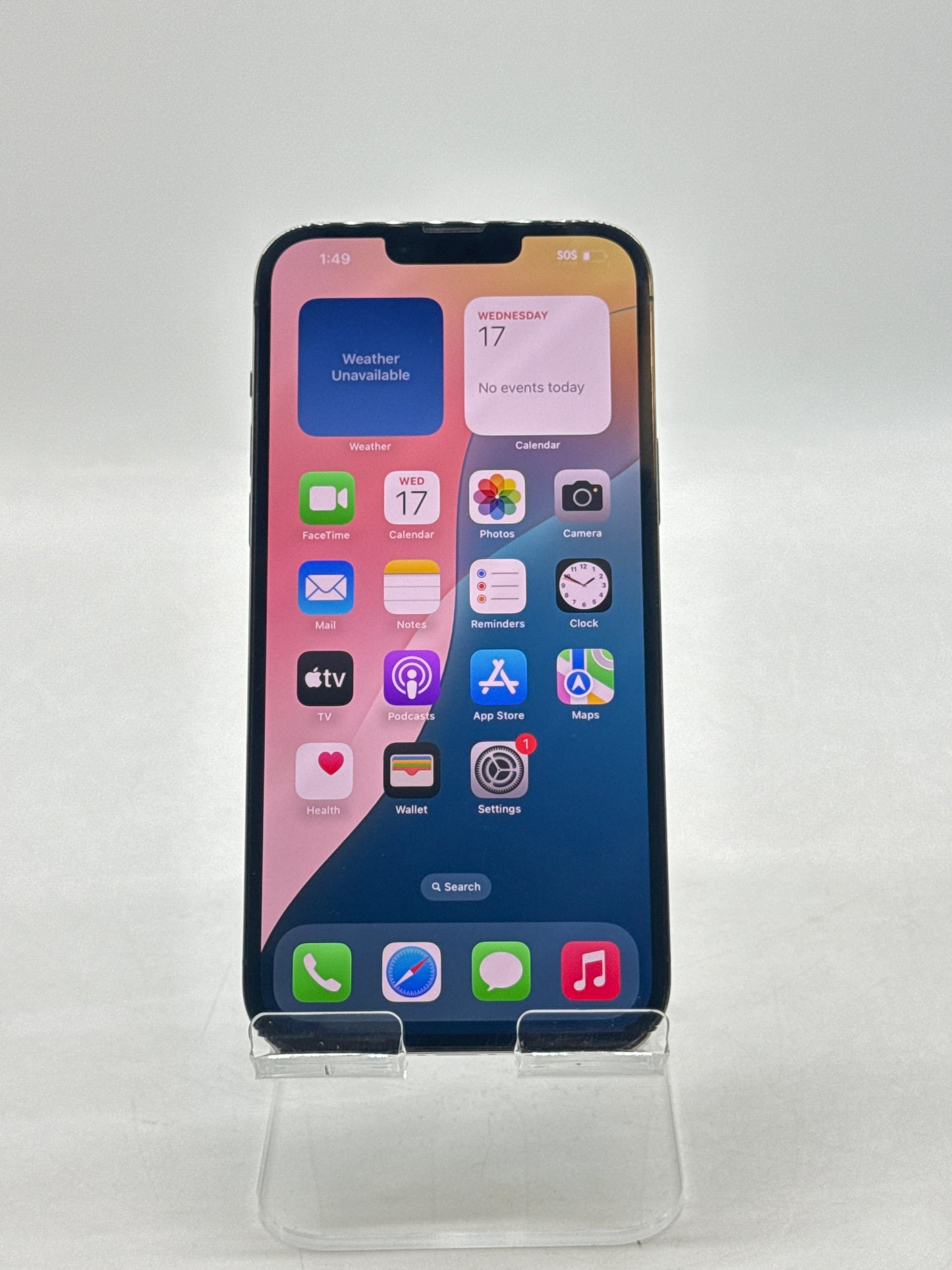 AT&T Apple iPhone 13 Pro Max A2484 128GB Graphite 82% Battery Health