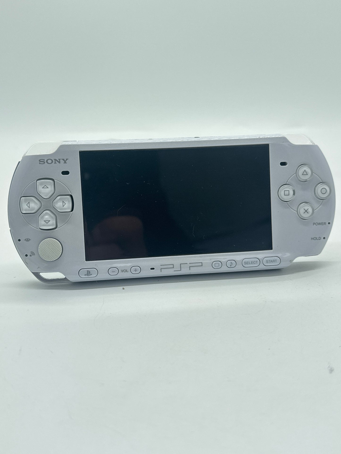 Sony PSP-3000 Pearl White Console Only #99 No Battery No Charger AS IS