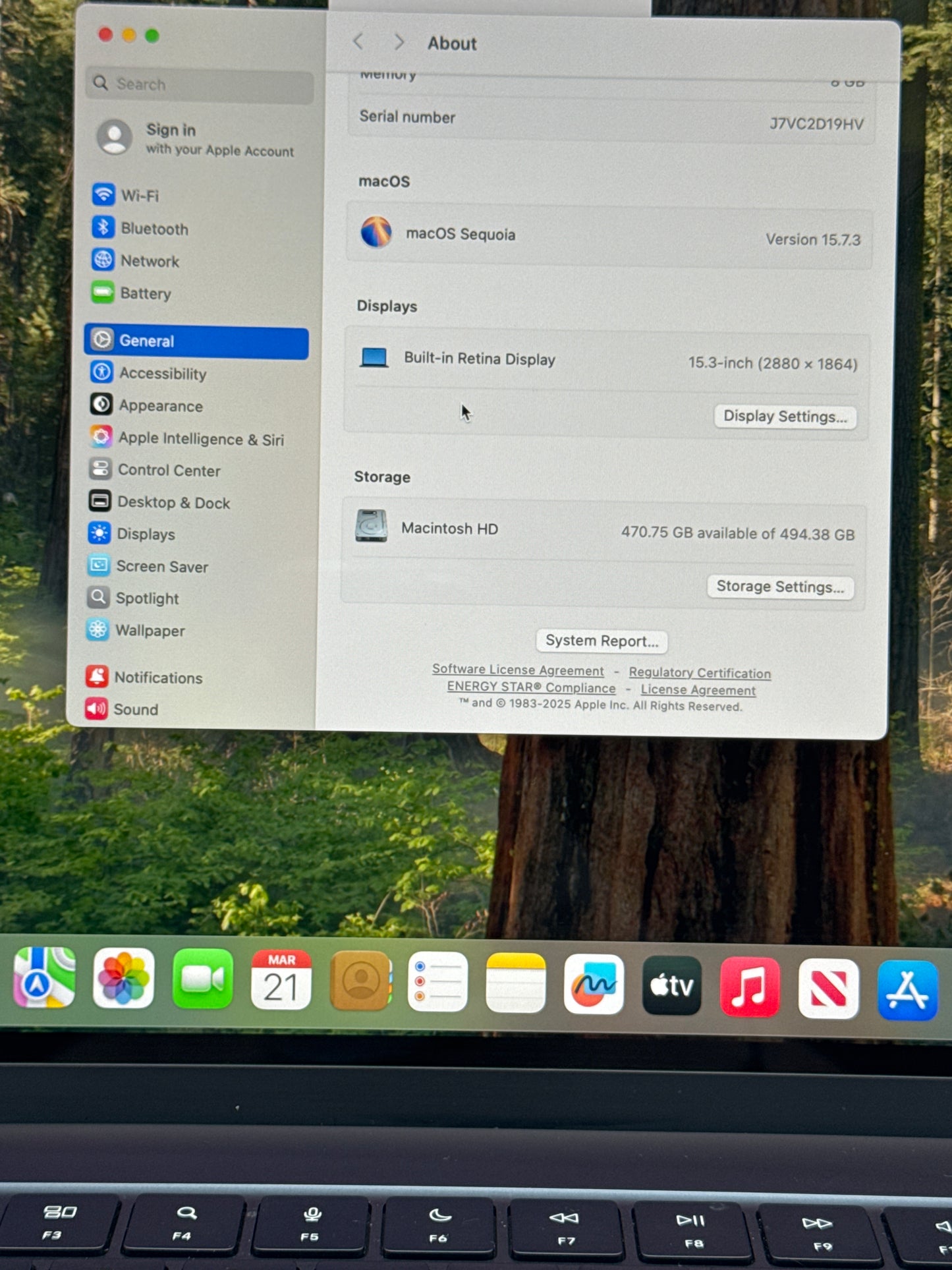 2024 Apple MacBook Air 15.3" A3114 M3 8C-CPU 10C-GPU 512GB SSD 8GB RAM