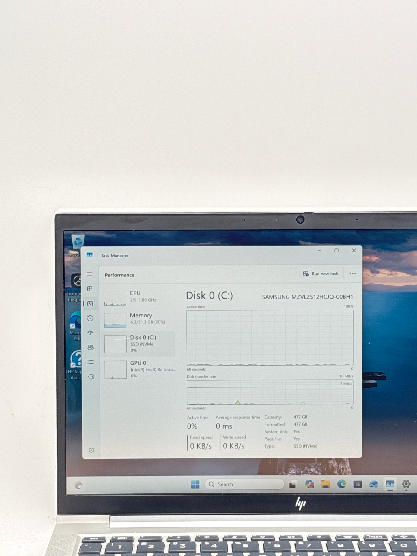 HP EliteBook 830 G8 Core i5 11th Gen 32GB RAM 512GB SSD W/Charger