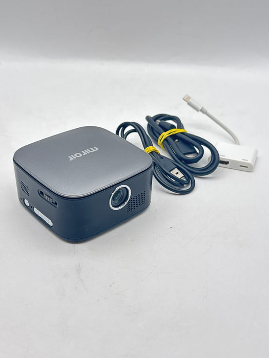 Miroir Element M75 Mini Portable DLP Projector HDMI Bundle with Cables